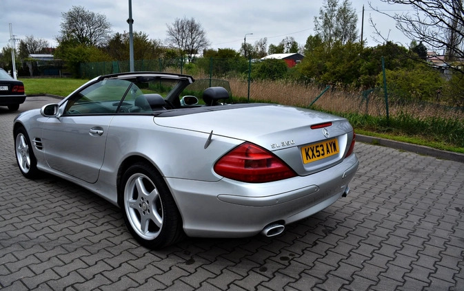 Mercedes-Benz SL cena 21900 przebieg: 198000, rok produkcji 2003 z Pilzno małe 781